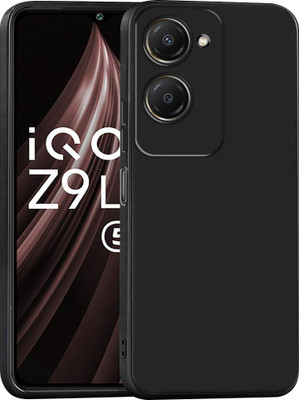 Casotec Back Cover for iQOO Z9 Lite 5G(Black, Silicon, Pack of: 1)