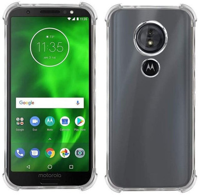 S-Softline Back Cover for Motorola Moto G6 Play(Transparent, Silicon)