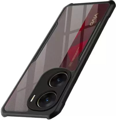 KGL KING Back Cover for Vivo V29e 5G(Black, Transparent, Shock Proof, Silicon, Pack of: 1)