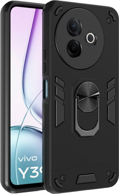 Casotec Back Cover for Vivo Y39 5G, Vivo Y300i 5G(Black, Pack of: 1)