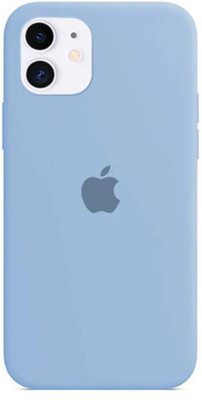 Celvas Back Cover for iPhone 11(Blue, Silicon, Pack of: 1)