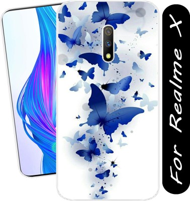 Hostprint Back Cover for Realme X(Multicolor, Flexible, Silicon, Pack of: 1)