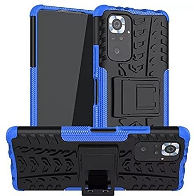 Elica Bumper Case for Xiaomi Redmi Note 10 Pro Max(Blue, Rugged Armor, Pack of: 1)