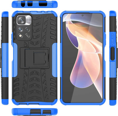 Helix Back Cover for Xiaomi Redmi Note 11 Pro+ 5G(Blue, Rugged Armor, Pack of: 1)