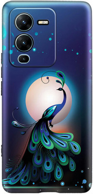 FeelWhiz Back Cover for Vivo V25 Pro(Black)