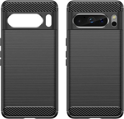 Elica Back Cover for Google Pixel 8 Pro 5G(Black, Shock Proof, Pack of: 1)
