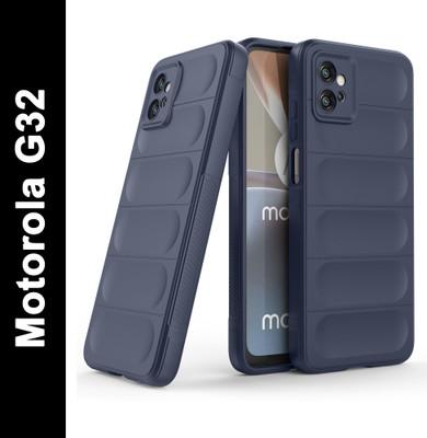 Zapcase Back Cover for Motorola G32(Blue, 3D Case, Silicon, Pack of: 1)