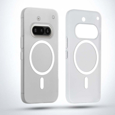 SYOTT Back Cover for Nothing Phone (3a), Nothing Phone (3a)(White, Magsafe, Pack of: 1)