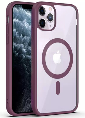 HUPSHY Back Cover for Apple iPhone 11 Pro(Red, Magsafe, Pack of: 1)