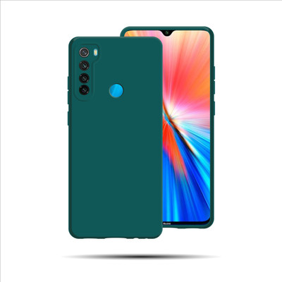 SUPER-ME Back Cover for REDMI NOTE 8(Green, Dual Protection, Pack of: 1)