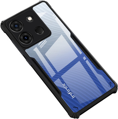 GLOBAL NOMAD Back Cover for Infinix Smart 7(Black, Shock Proof, Pack of: 1)