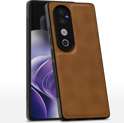 Pikkme Back Cover for Vivo V40 , V40 Pro , T3 Ultra 5G(Brown, Grip Case, Pack of: 1)