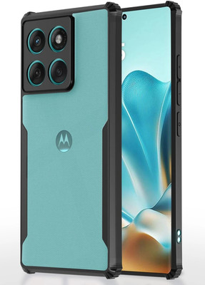 Hydbest Bumper Case for :MOTOROLA Edge 60 5G, MOTOROLA Edge 60 Fusion 5G(Black, Grip Case, Pack of: 1)