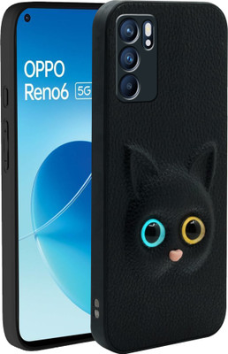 BOZTI Back Cover for Oppo Reno6 5G(Black, 3D Case, Pack of: 1)