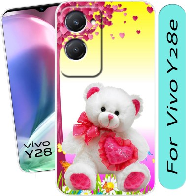 Tokito Back Cover for Vivo Y28e(Transparent, Flexible, Silicon, Pack of: 1)