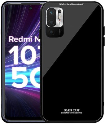 Infigo Back Cover for Redmi Note 10T 5G(Black, Hard Case, Pack of: 1)