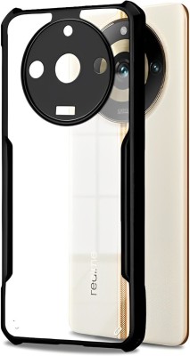 MobilesArmor Back Cover for Realme 11 Pro 5g, Realme 11 Pro Plus 5G(Black, Shock Proof, Pack of: 1)