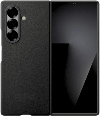 AEETZ Back Cover for Samsung Galaxy Z Fold 7 Front & Back Kindsuit Case | New Premium Leather Case/Cover(Black, Shock Proof, Pack of: 1)