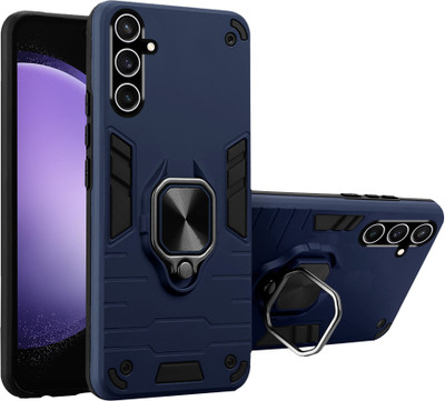 SMARTPOCKET Back Cover for Samsung Galaxy S23 FE 5G(Blue, Rugged Armor, Pack of: 1)