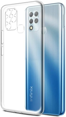 JASH Back Cover for Infinix Hot 12(White, Shock Proof, Silicon, Pack of: 1)