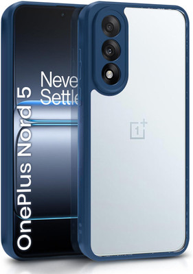 WOW Imagine Back Cover for 1+ OnePlus Nord 5, Hard Slim fit Back Case | PC & TPU | Clear Transparent(Blue, Shock Proof, Pack of: 1)