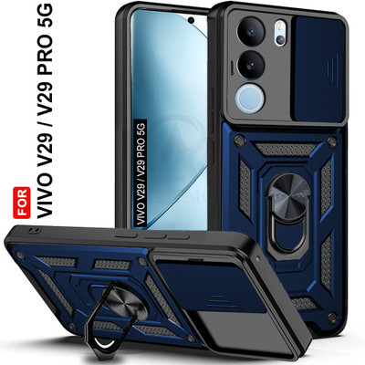AESTMO Back Cover for Vivo V29, Vivo V29 Pro 5G(Blue, Slider, Pack of: 1)