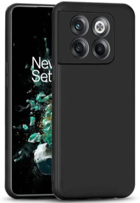 ASMANTIC Back Cover for OnePlus Nord 10T 5G(Black, Grip Case, Silicon, Pack of: 1)