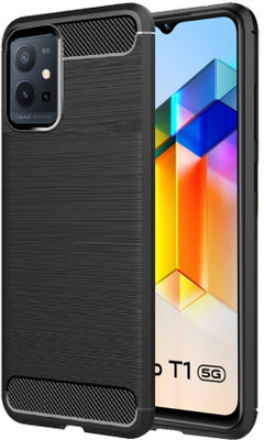 SRT Back Cover for Vivo T1 5G(Black, Pack of: 1)