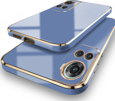 GLOBAL NOMAD Back Cover for OnePlus 10R 5G(Blue, Shock Proof, Silicon, Pack of: 1)
