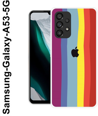 JAIKARA Back Cover for Samsung Galaxy A53 5G(Multicolor, Dual Protection, Silicon, Pack of: 2)