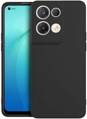 ChutPutMart Back Cover for Oppo Reno 8 PRO (5G)(Black, Flexible, Pack of: 1)