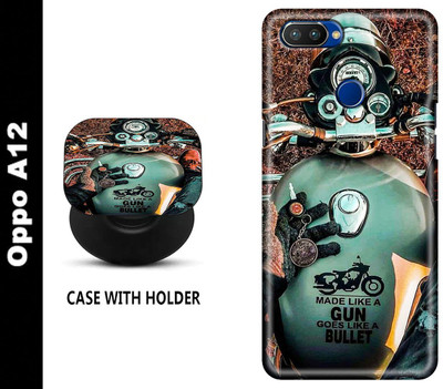 SPBR Back Cover for Oppo A12(Multicolor, Cases with Holder, Pack of: 2)