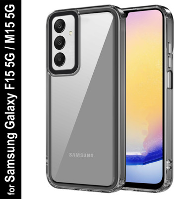 Zapcase Back Cover for Samsung Galaxy F15 5G(Black, Grip Case, Pack of: 1)