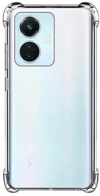 SmartPoint Bumper Case for Vivo T1 44W(Transparent, Shock Proof, Silicon, Pack of: 1)