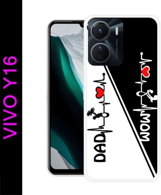 NR CREATION Back Cover for VIVO Y16(Multicolor, Waterproof, Silicon, Pack of: 1)