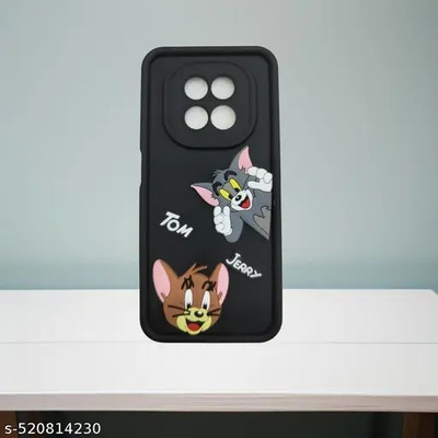 Doyen Creations Back Cover for Oppo F27 Pro (Tom & Jerry 3D Cute Animated Girly Women Case)(Black, 3D Case)