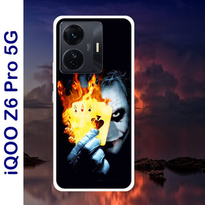 KnCraft Back Cover for iQOO Z6 Pro 5G(Multicolor, Camera Bump Protector, Silicon, Pack of: 1)