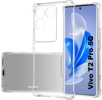 NewSelect Back Cover for Vivo T2 Pro 5G,IQ00 Z7 Pro 5G(Transparent, Grip Case, Pack of: 1)