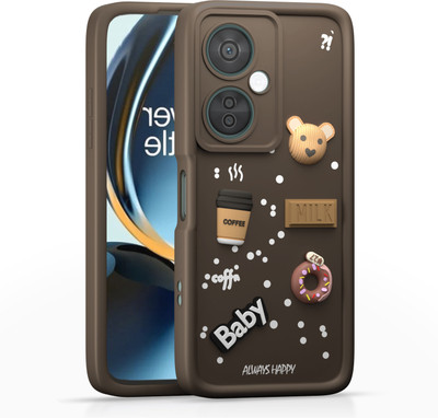 Pikkme Back Cover for OnePlus Nord CE 3 Lite 5G(Brown, Camera Bump Protector, Silicon)