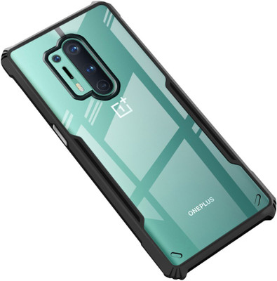DMJHP Back Cover for OnePlus 8 Pro(Black, Pack of: 1)