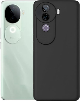 Bodoma Back Cover for Vivo V40e 5G/iQOO Z9s 5G Black(Red, Pack of: 1)