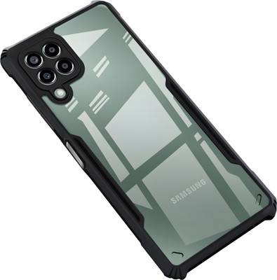King Maker Back Cover for Samsung Galaxy M33 5G(Black, Dual Protection, Pack of: 1)