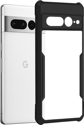 Flipkart SmartBuy Back Cover for Google pixel 7 Pro(Black, Shock Proof, Silicon, Pack of: 1)