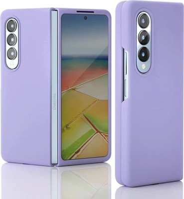 Stylonic Back Cover for Samsung Galaxy Z Fold 3(Purple, Shock Proof, Pack of: 1)