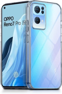 BHOVAD Back Cover for Oppo Reno 7 Pro 5G(Transparent, Shock Proof, Silicon, Pack of: 1)