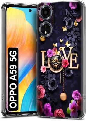 Fashionury Back Cover for Oppo A59 5G(Multicolor, Grip Case, Silicon, Pack of: 1)