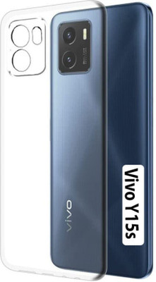 SRT Back Cover for Vivo Y15s(Transparent, Pack of: 1)