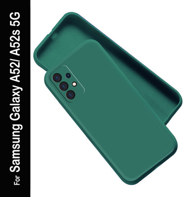 Artistque Back Cover for Samsung Galaxy A52, Samsung Galaxy A52s 5G(Green, Flexible, Silicon, Pack of: 1)