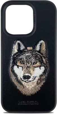 Santa Barbara Back Cover for Camera Protection Leather iPhone 14 Pro Back Case(Black, Camera Bump Protector, Pack of: 1)