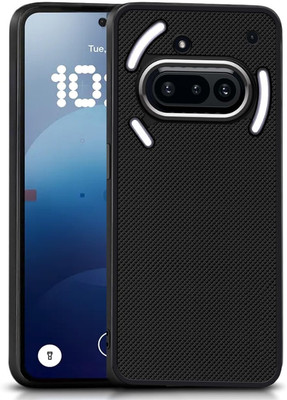 ASVALBUY Back Cover for Nothing Phone 3A, Nothing Phone 3a, [nelkinn](Black, Shock Proof, Pack of: 1)